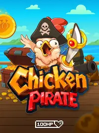Chicken Pirate crash game at F111 GAME COM