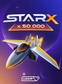 StarX crash game at F111 GAME COM